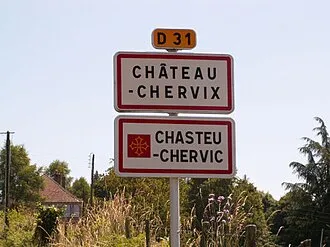 Château-Chervix (Haute-Vienne)